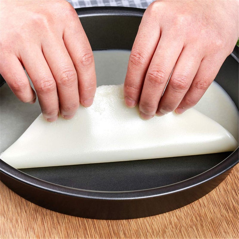 IME صينية بيتزا IME غير لاصقة صينية بيتزا من الصلب الكربوني صينية فطائر أدوات الخبز طبق عميق للمطبخ المنزلي 10 بوصة - Image 3